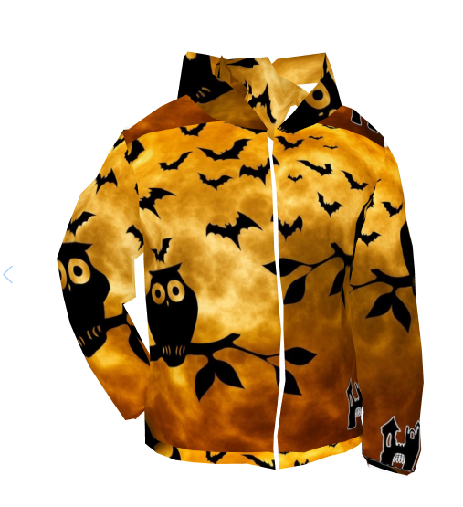 DIY Men's Hoodie Men's Outerwear Owl Jacket